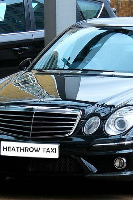 Bequemer Hoteltransfer von London Station – Entspannt in die Stadt für 1-6 Personen!