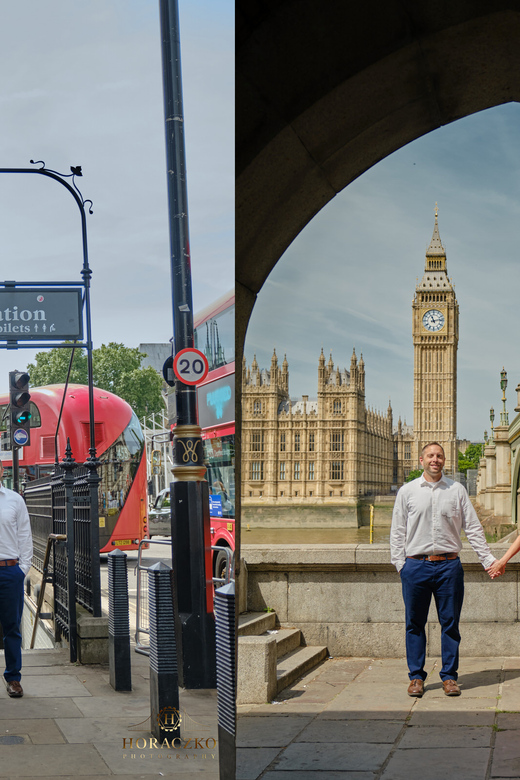 Unvergessliche Erinnerungen: Privates Fotoshooting in Londons Westminster