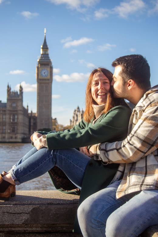 Unvergessliche Momente: Romantisches Fotoshooting für Paare in London