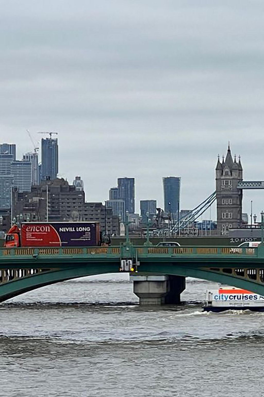 Unvergessliche London-Tour: Halbtägige Themse-Kreuzfahrt & Big Ben