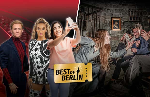 Berlin: Madame Tussauds Museum & Dungeon Kombiticket Tipps