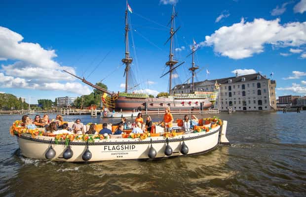 Amsterdam: SAIL-Erlebnis auf dem Boot mit Highlights