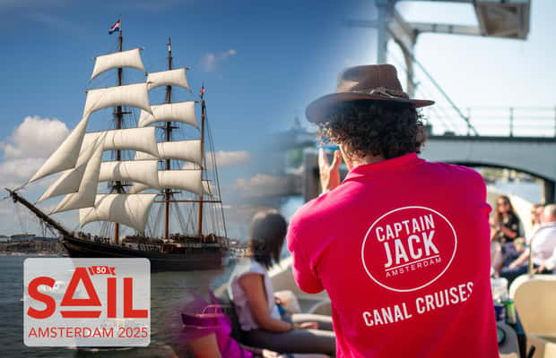 Amsterdam: SAIL 2025 Bootsfahrt mit Getränken und Highlights
