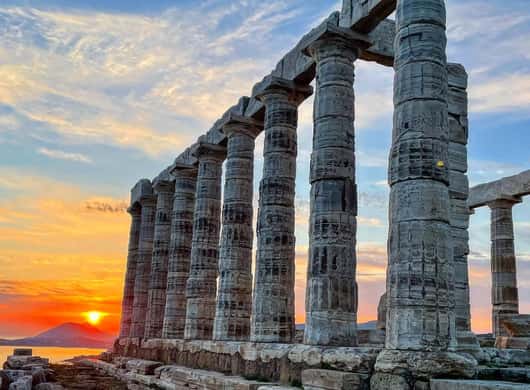 Athen: Poseidontempel & Schwimmen an Kap Sounion
