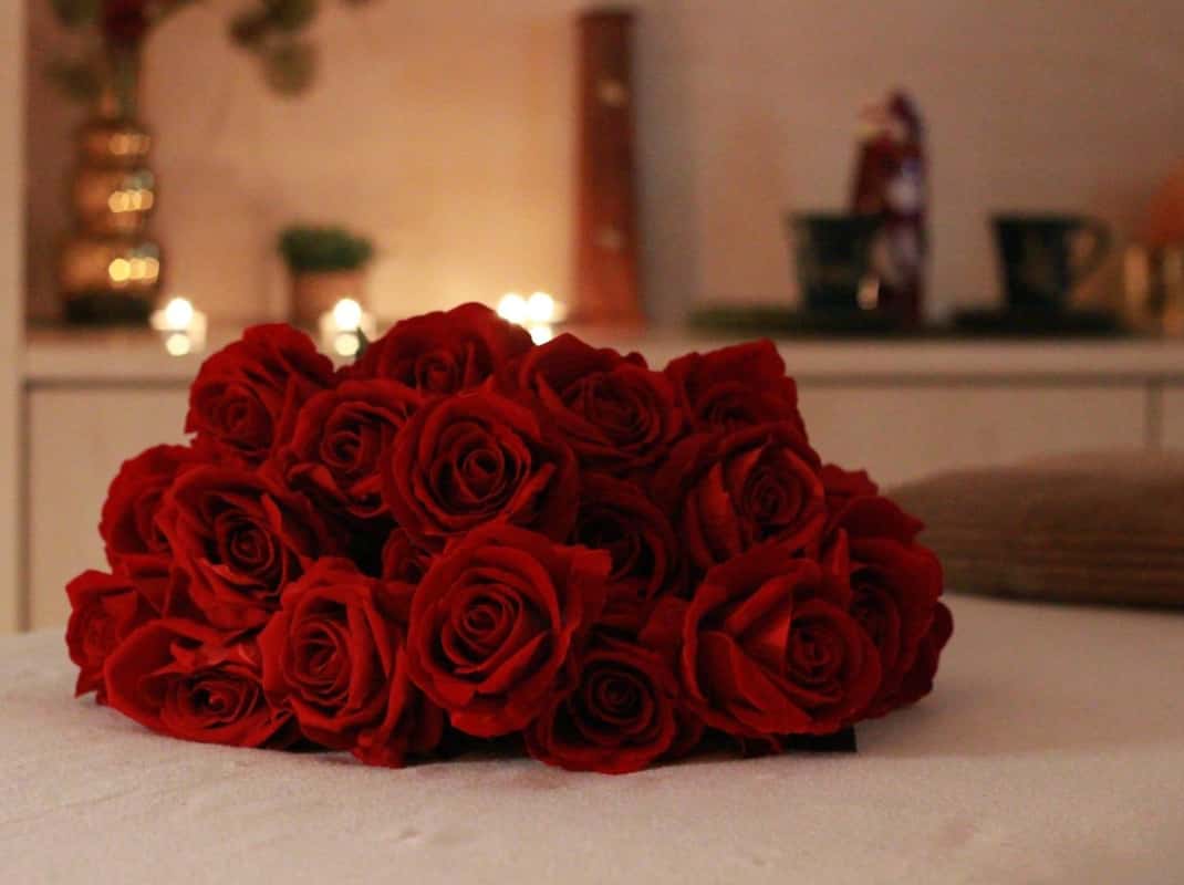 BUDAPEST, Day Spa : Paarmassage mit Rosenblütenbad