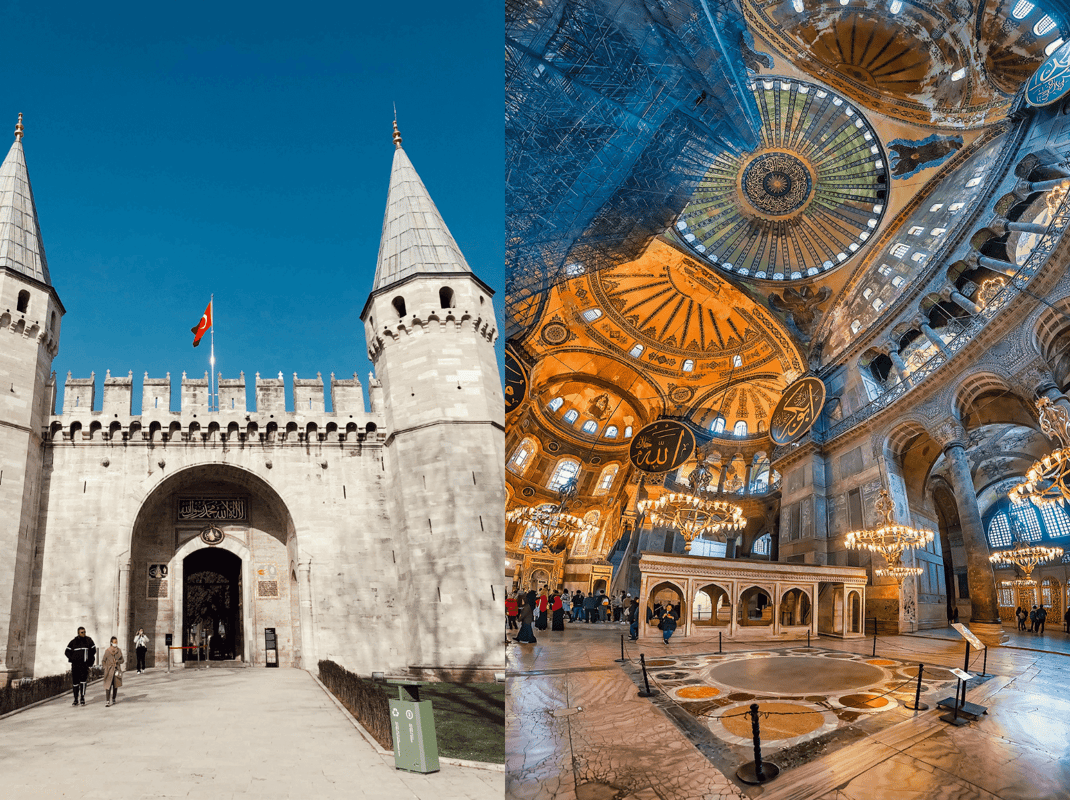 Kombitickets für die Hagia Sophia und den Topkapi-Palast mit Audioguide