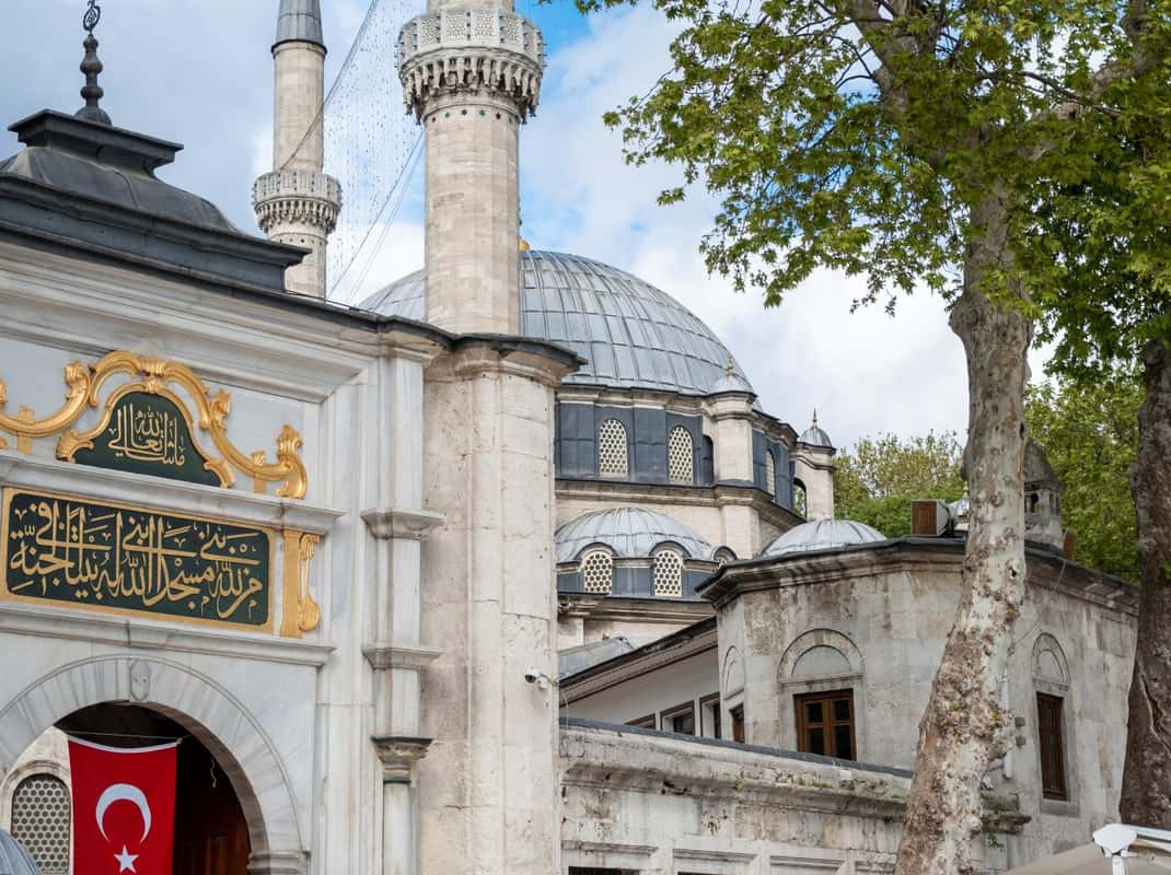 Eyüp Sultan Moschee und Eyüp Bezirk Istanbul Spaziergang Tour