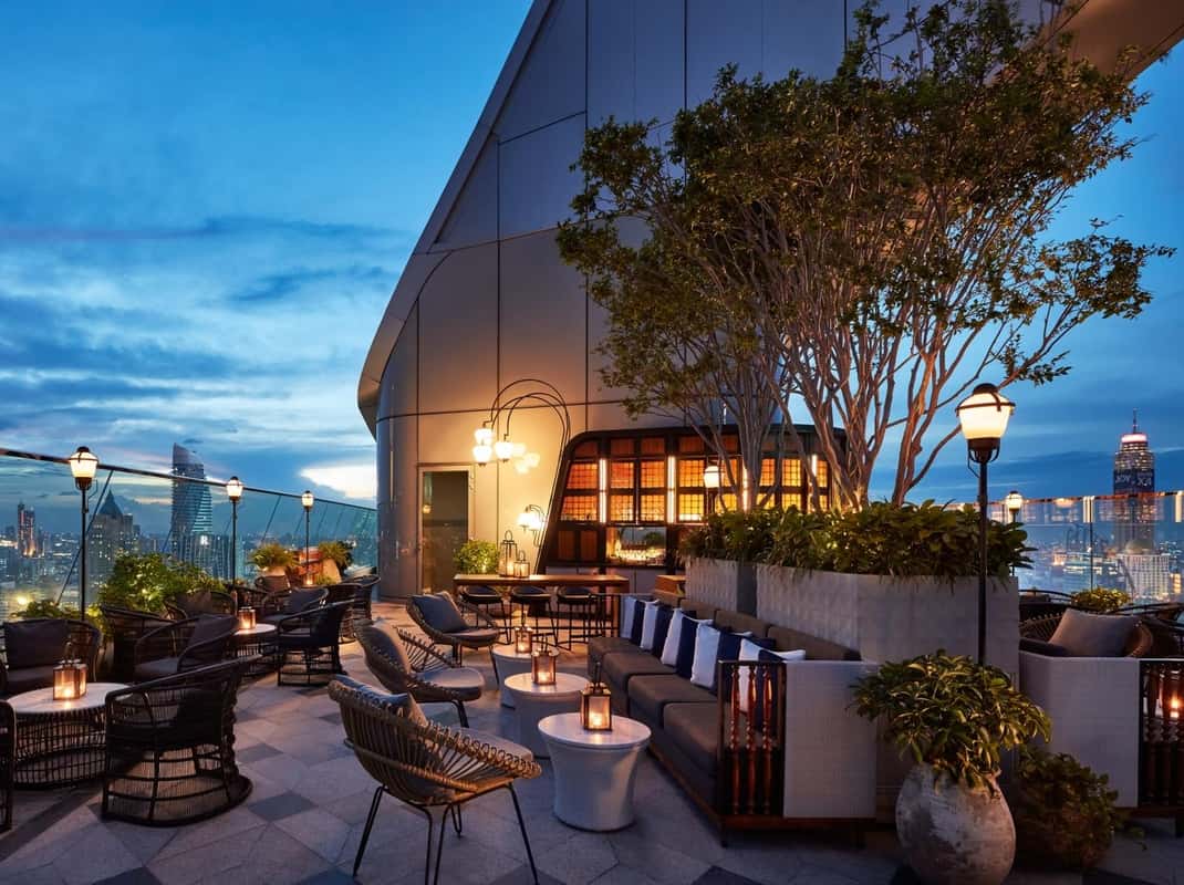Bangkok: Penthouse Bar+Grill Rooftop im Park Hyatt Ebene 36