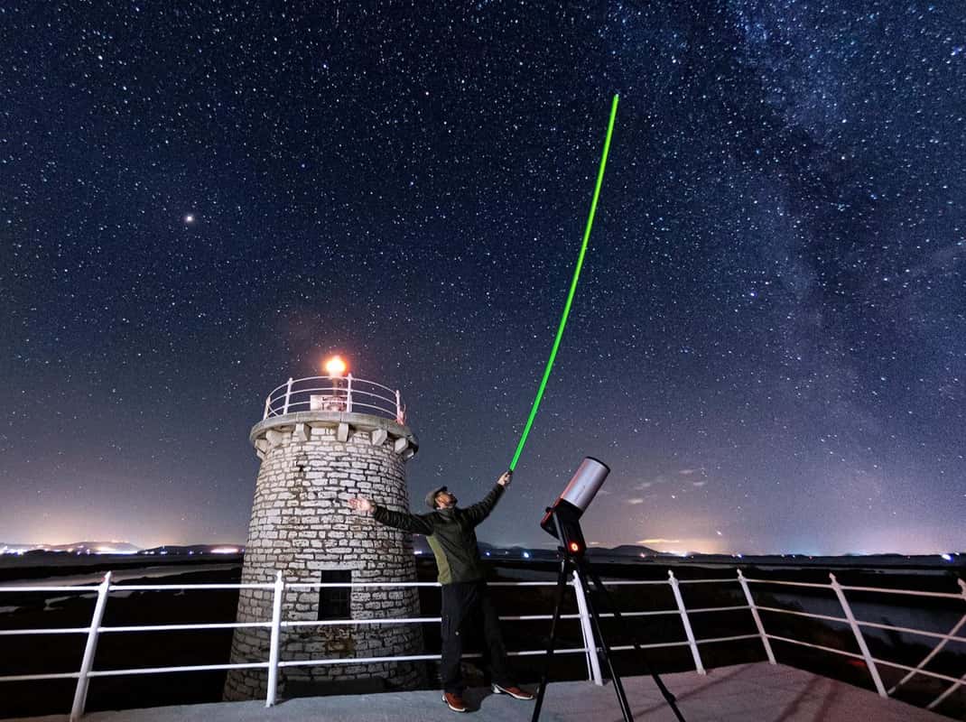 Athen Astronomie: Teleskop-Sternenbeobachtung Griechenlands Nachthimmel