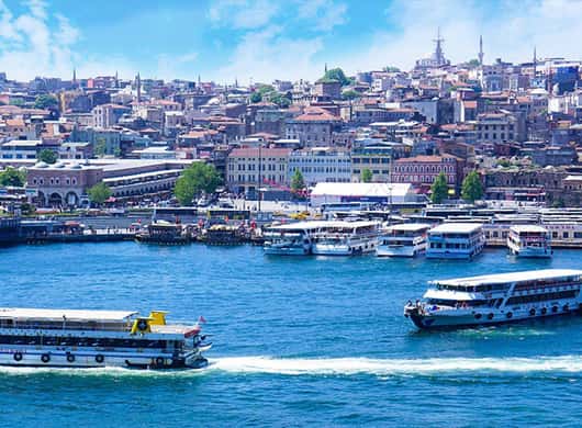 Istanbul: Bosporus-Kreuzfahrt & Bustour mit Basarbesuch