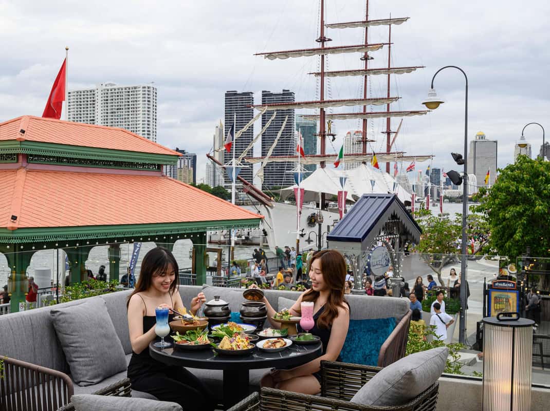 Bangkok: Der Siam Tea Room (Asiatique the Riverfront)