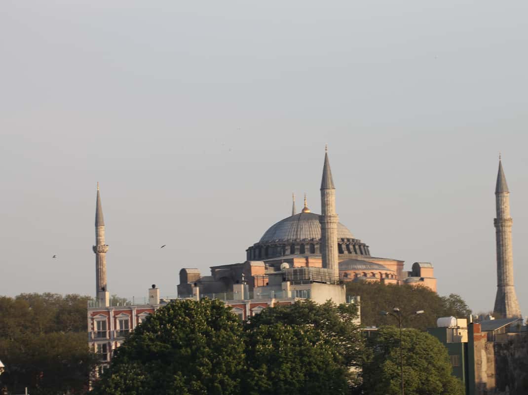 Privater Führer in der Altstadt von Istanbul