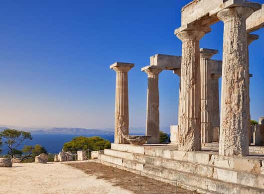 Athen: Entspanne am Strand & entdecke Tempel auf Ägina
