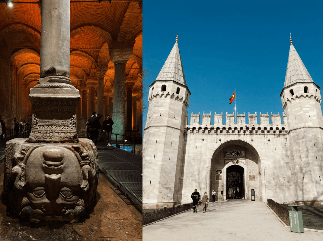 Istanbul: Kombiticket Basilika Zisterne & Topkapi Palast