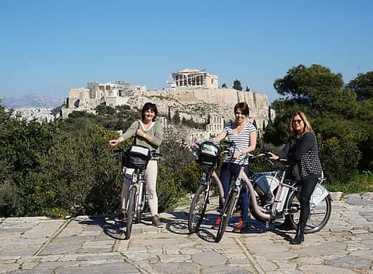 Athen: E-Bike-Tour durch Plaka & antike Highlights