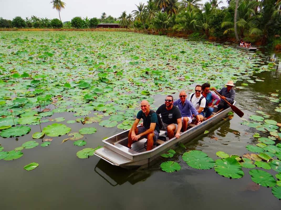 Von Bangkok aus: Mahasawat-Kanal und Bio-Fruchtfarm Tour