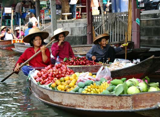 Bangkok: Mangrovenwald & Maeklong Markt-Tour privé