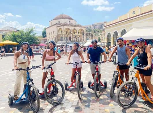 Athen: E-Bike-Trike-Tour zum Zappeion Megaron 75€