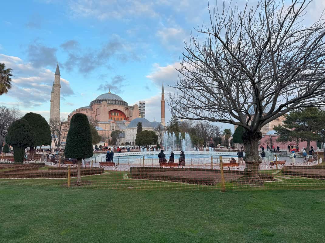 Basiliakiste, Hagia Sophia, Blaue Moschee und Topkapi-Palast
