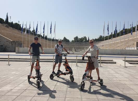 Athen: Geführte Trikke-Tour durch antike Stätten