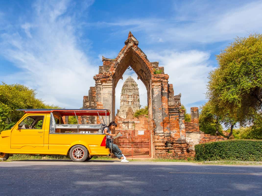 Ayutthaya-Tagestour: Tempel der alten Handelsroute mit Flusskreuzfahrt