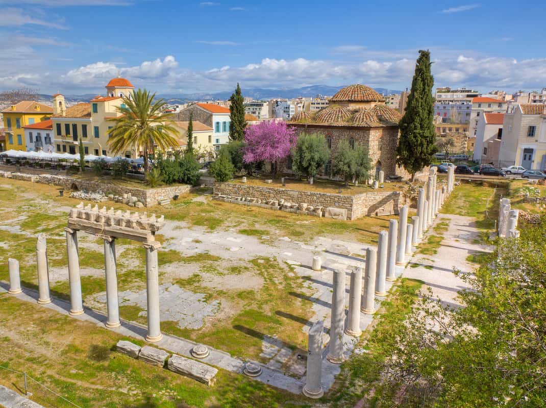 Athen: Römische Agora & Antike Agora E-Ticket & 2 Audio-Touren