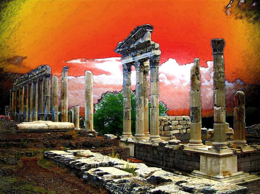 Von Istanbul aus: Tagesausflug nach Ephesus und Pergamon mit Mittagessen