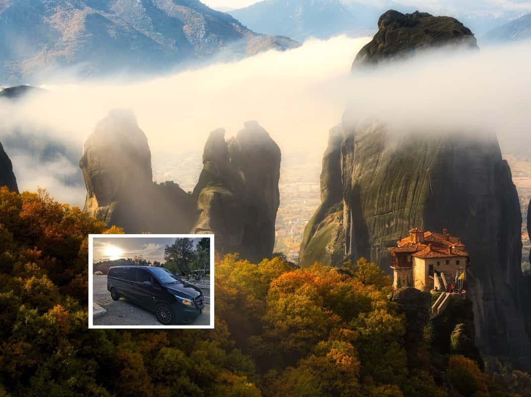 Von Athen aus: Private Tour nach Meteora und Thermopylen