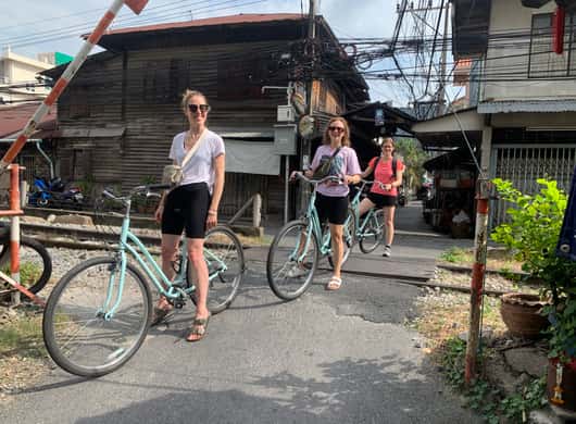 Bangkok: 3-stündige Fahrradtour zu Tempeln & Kanälen