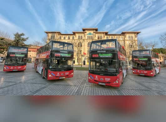 Istanbul: 48h Hop-on-Hop-off im Doppeldecker
