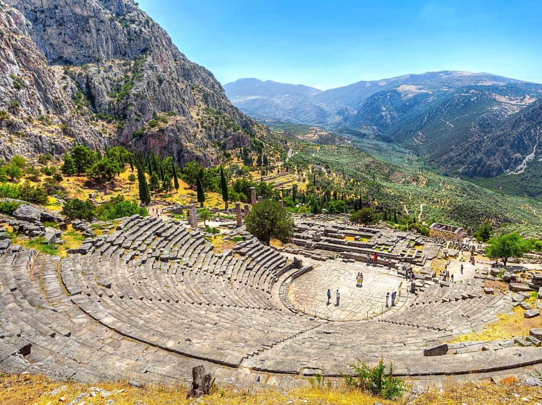 Von Athen aus: Delphi Orakel & Stadion Private historische Tour