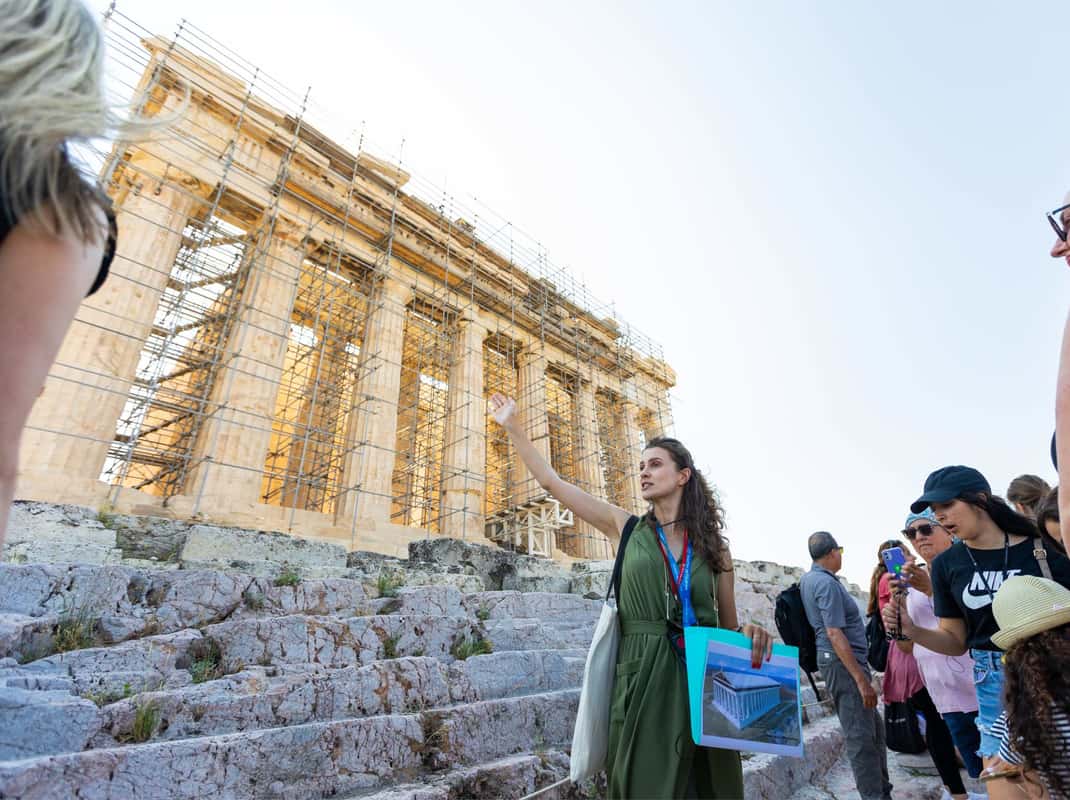 Athen: Frühmorgens geführte Tour zur Akropolis und zum Museum
