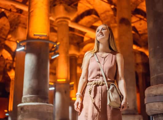 Istanbul: Basilika Zisterne Ticket ohne Anstehen Einlass