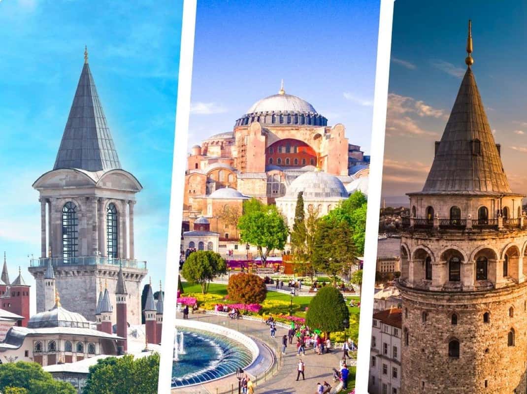 Topkapı-Palast, Hagia Sophia & Galataturm: Kombitickets