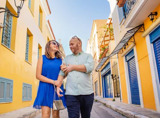 Athen: Professionelles Foto-Shooting in der Altstadt