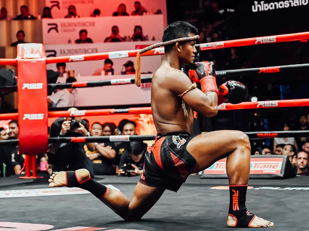 Bangkok:Muay Thai Boxen in Rajadamnern mit Hoteltransfer