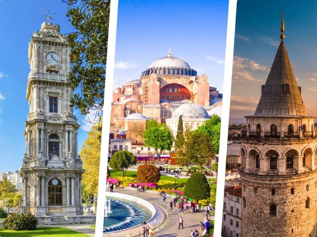 Kombitickets für Dolmabahce-Palast, Hagia Sophia & Galataturm