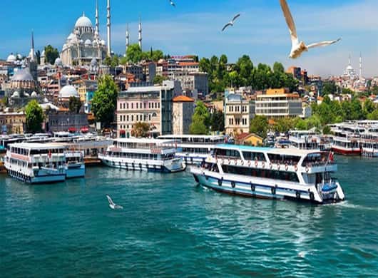 Istanbul: Sonnenuntergangs-Bootsfahrt mit Audioguide