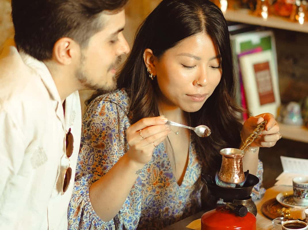 Istanbul: Workshop zum türkischen Kaffeekochen und Wahrsagen