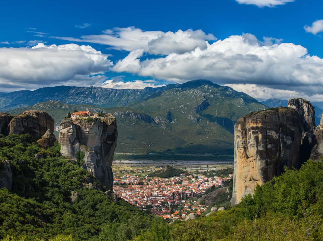 Athen: Meteora Tagesausflug mit dem Zug mit optionalem Mittagessen